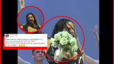 Rosalía manda mensaje a todos los que le avientan regalos al escenario