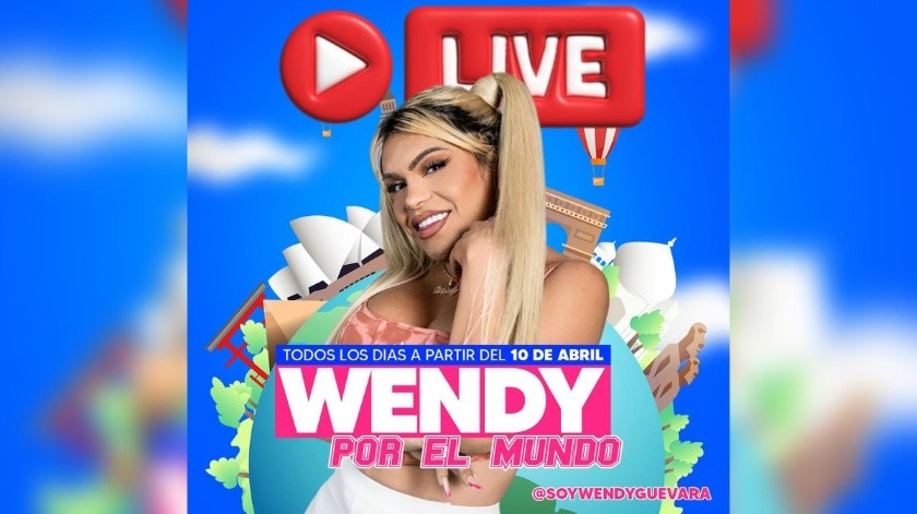 ¡Wendy Guevara anuncia nuevo programa titulado 'Wendy por el mundo'!: ¿cuándo se estrena?(Instagram @soywendyguevaraoficial)